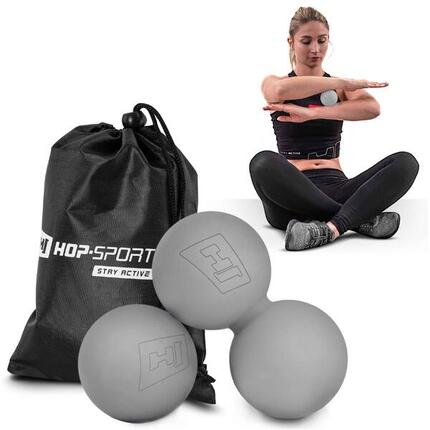 Lacrosse-Ball-Set: Einzel- und Doppelball