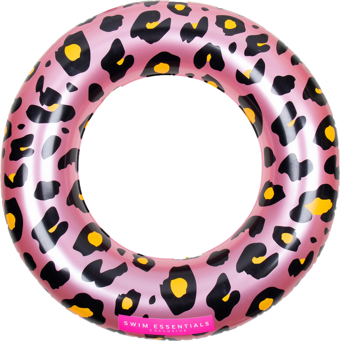 SWIM ESSENTIALS Zwemband panterprint roségoud 90 cm