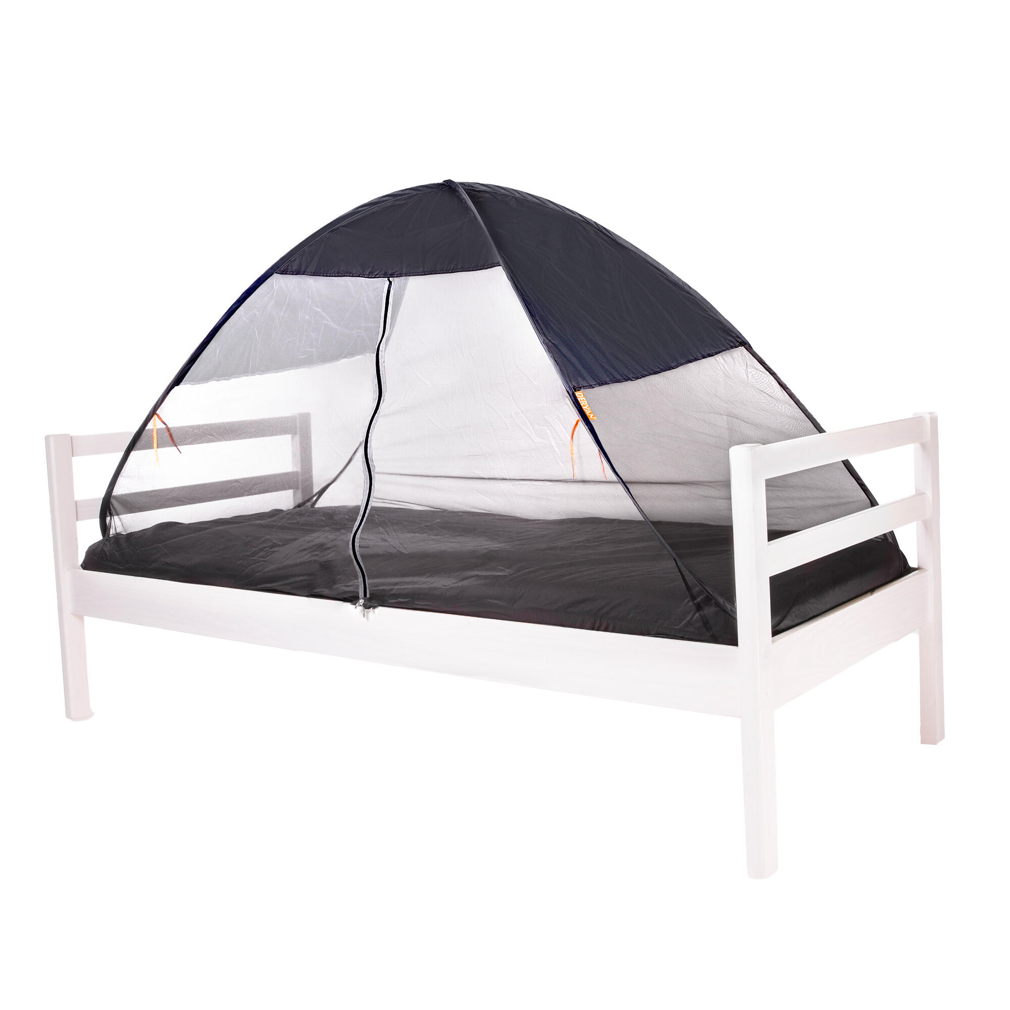 Deryan - Luxury Bed Tent Pop Up Moustiquaire - 200x90cm - Gris - Moustiquaire - Gris - Taille Unique - Decathlon