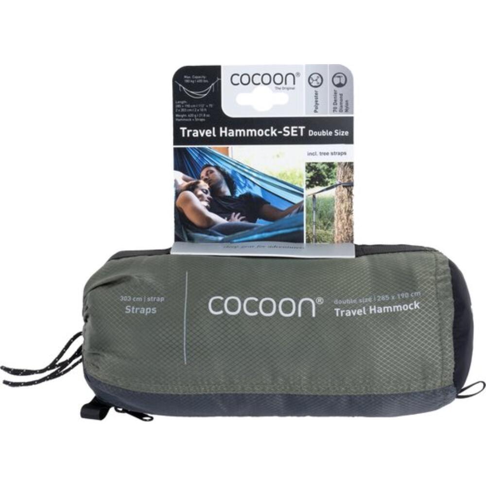 Cocoon Travel Hammock Double – Amaca da viaggio doppia con cinghie incluse 4/4