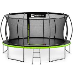 Trampoline citrouille 16ft (488cm) Hop-Sport HS-PT16I avec filet intérieur