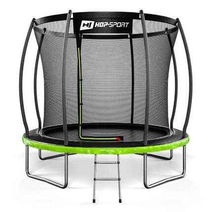Trampoline citrouille 8ft (244cm) Hop-Sport HS-PT8I avec filet intérieur