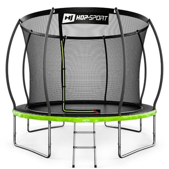 Trampoline citrouille 10ft (305cm) Hop-Sport HS-PT10I avec filet intérieur
