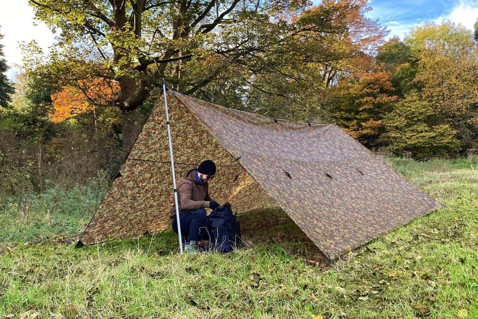 DD Hammocks Tarp 5x5 Multicam 3/6