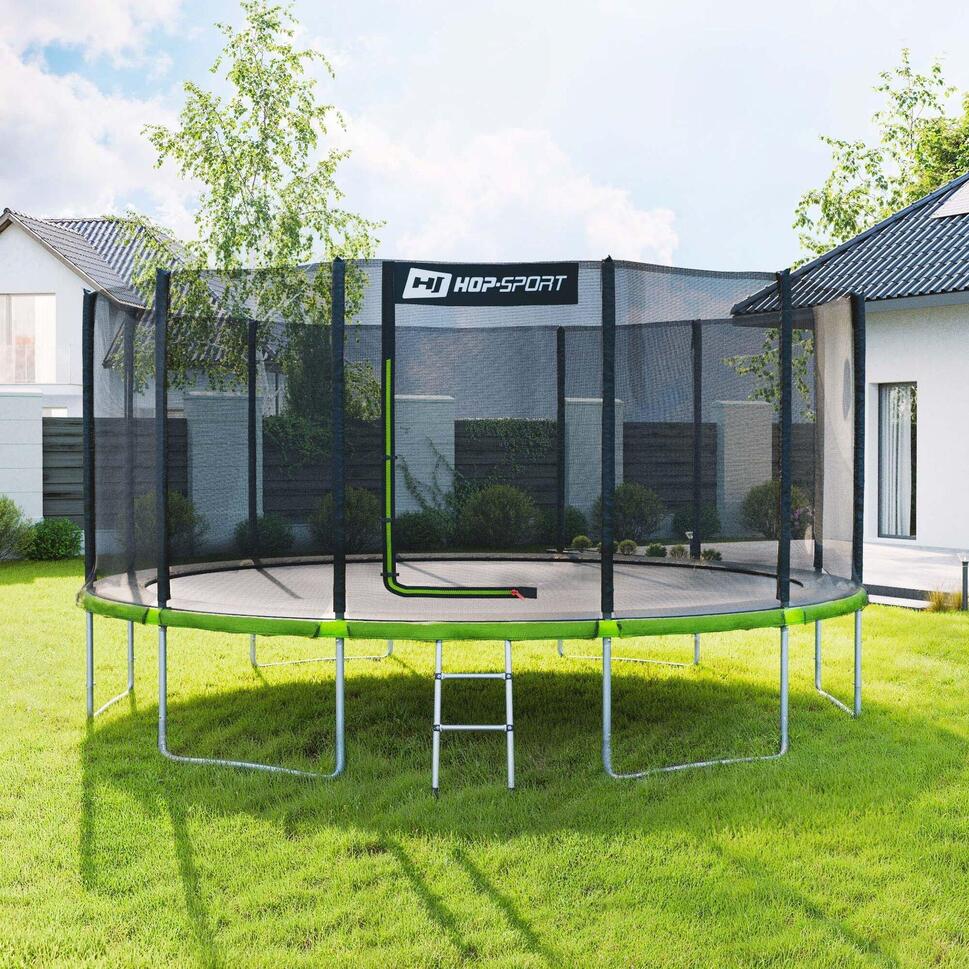 Trampolina 16ft (488cm) Hop-Sport HS-T16A z siatką zewnętrzną