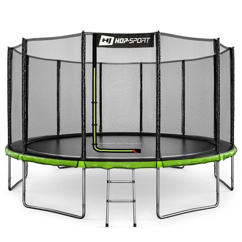 Trampolina 14ft (427cm) Hop-Sport HS-T14A z siatką zewnętrzną