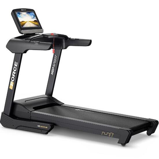 Tapis de course pliable 1-22 km/h HS-5000LB Force, connecté WiFi, Bluetooth, App