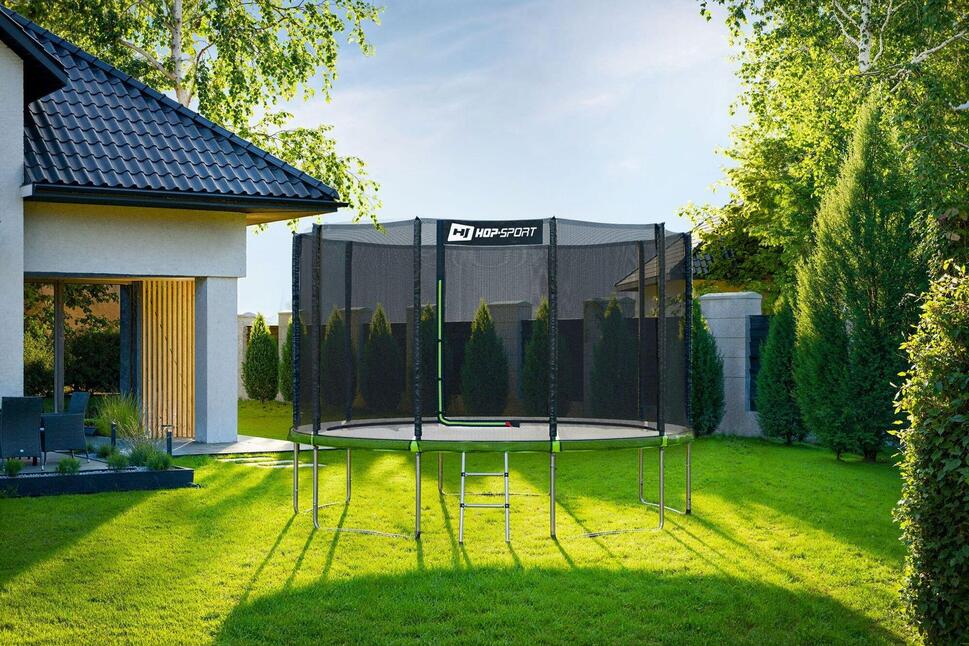 Trampolina ogrodowa 12ft (366cm) - z siatką zewnętrzną