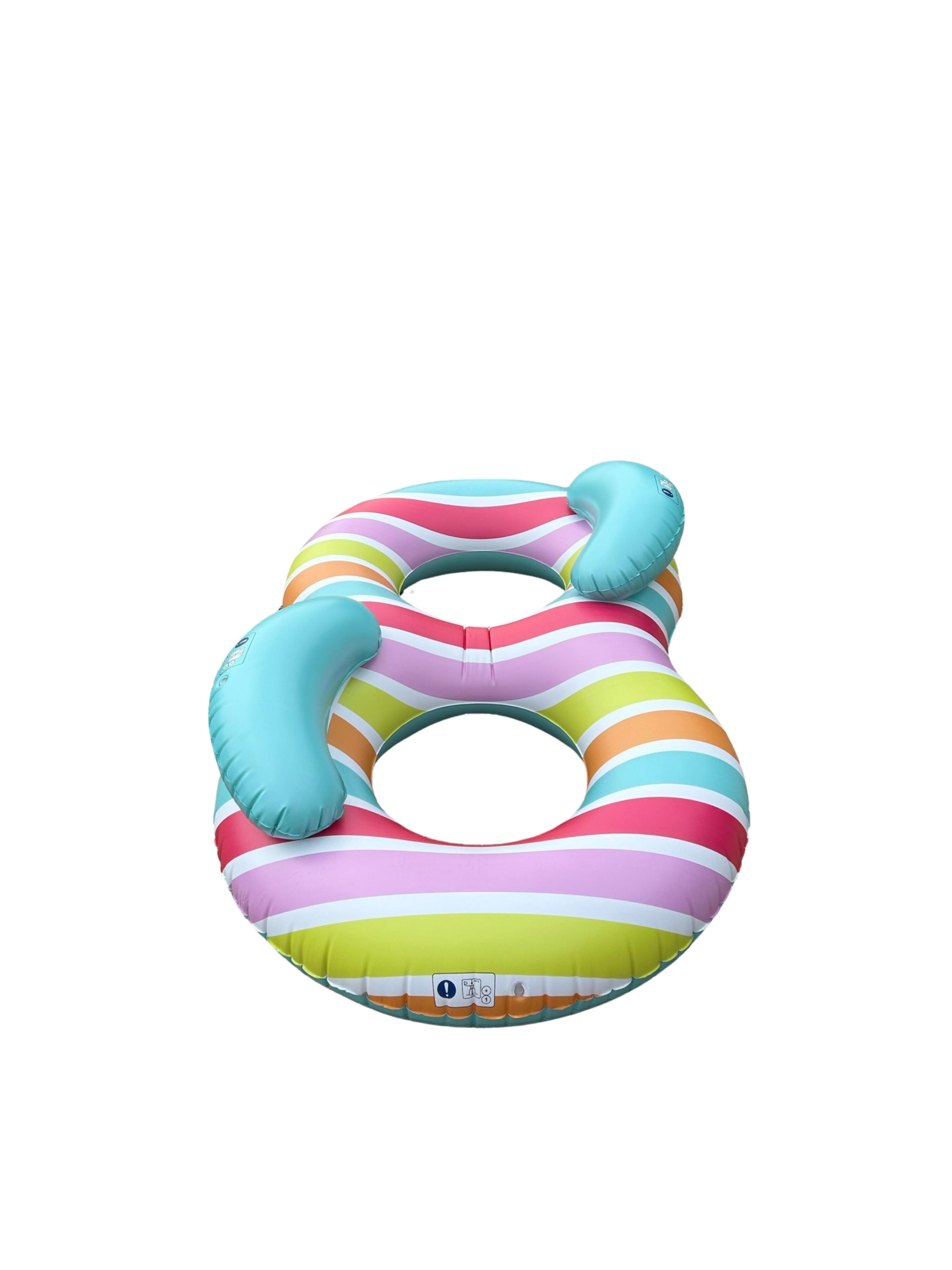 Bouée Dubble - Multicolor - Color Rush - Ø 190 cm 5/6