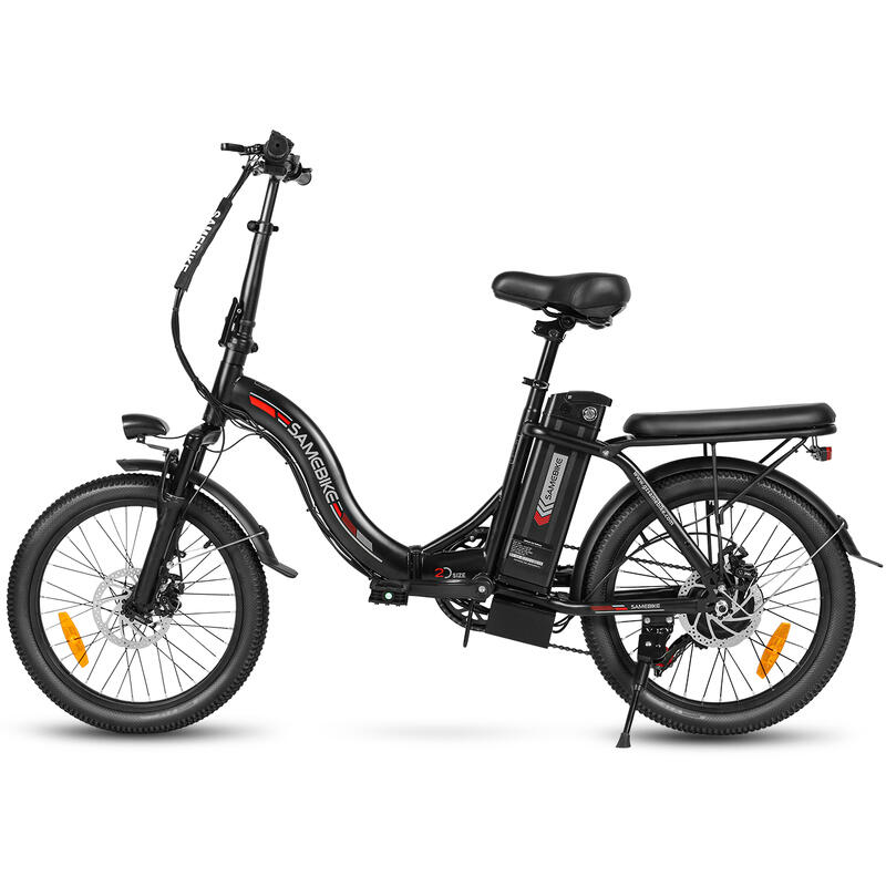Bicicleta elétrica dobrável CY20 36V-12Ah (432Wh) - roda 20x2.35