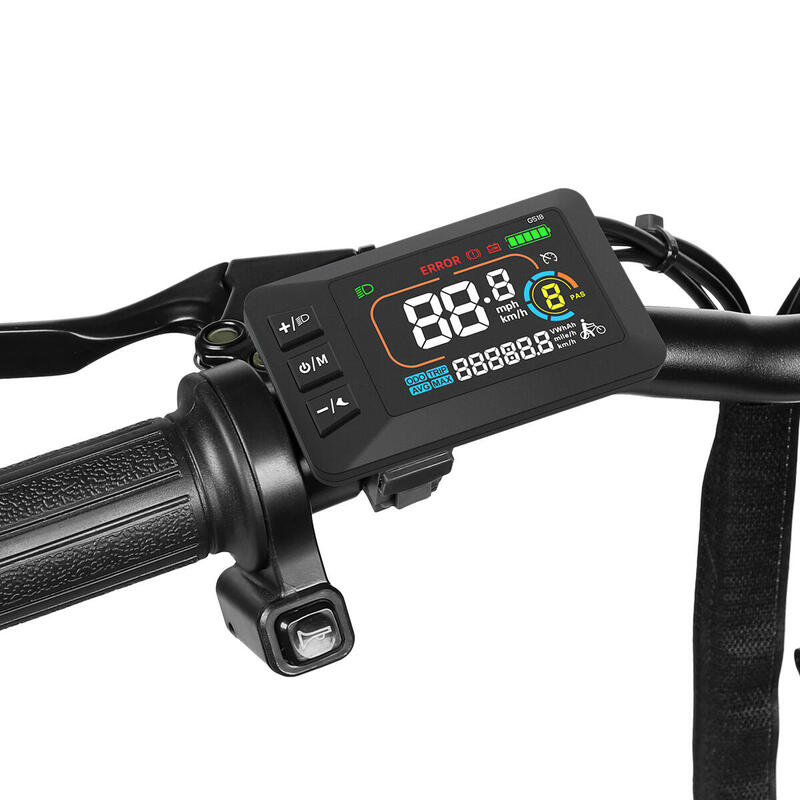 Bicicleta elétrica dobrável CY20 36V-12Ah (432Wh) - roda 20x2.35