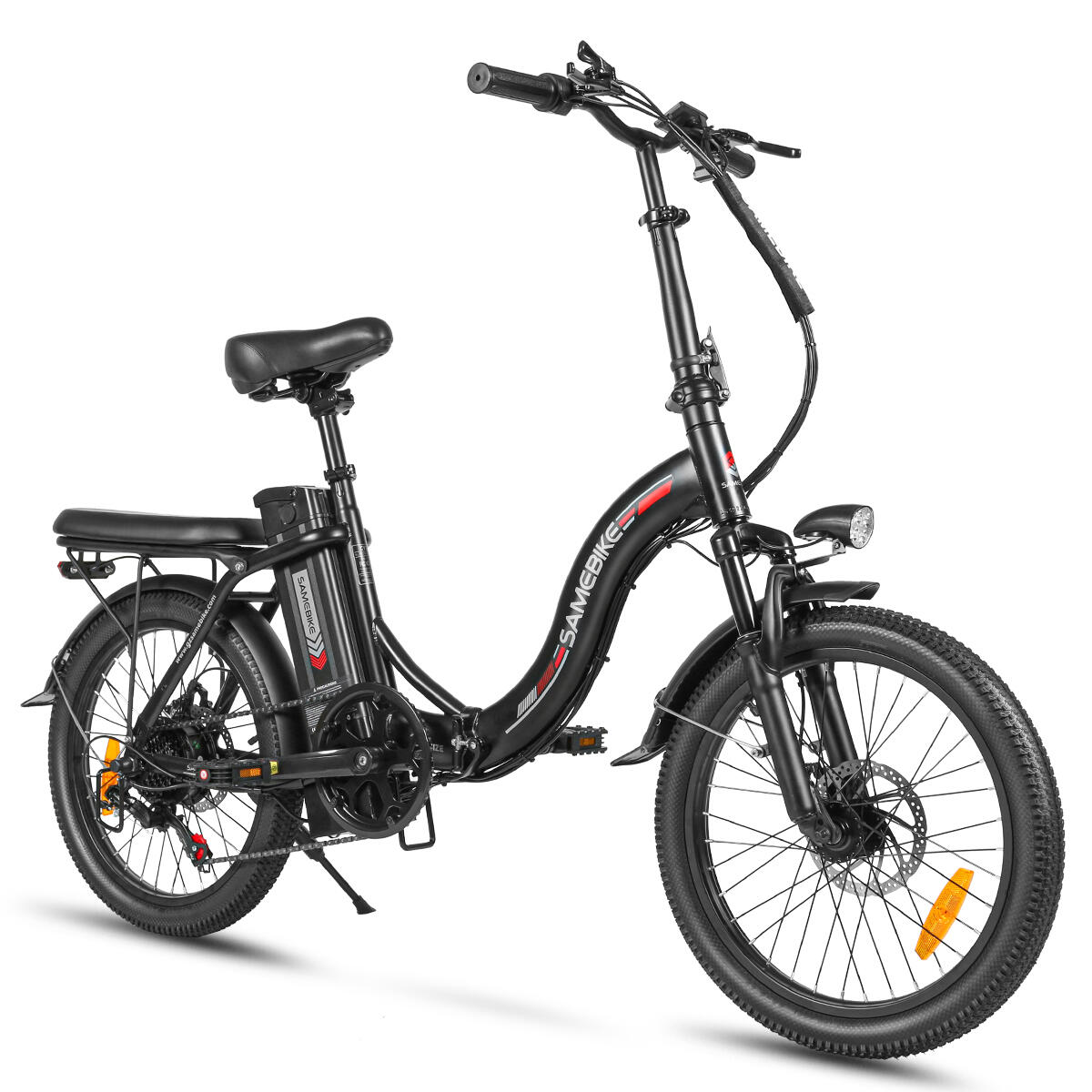 Bicicleta elétrica dobrável CY20 36V-12Ah (432Wh) - roda 20x2.35 3/7