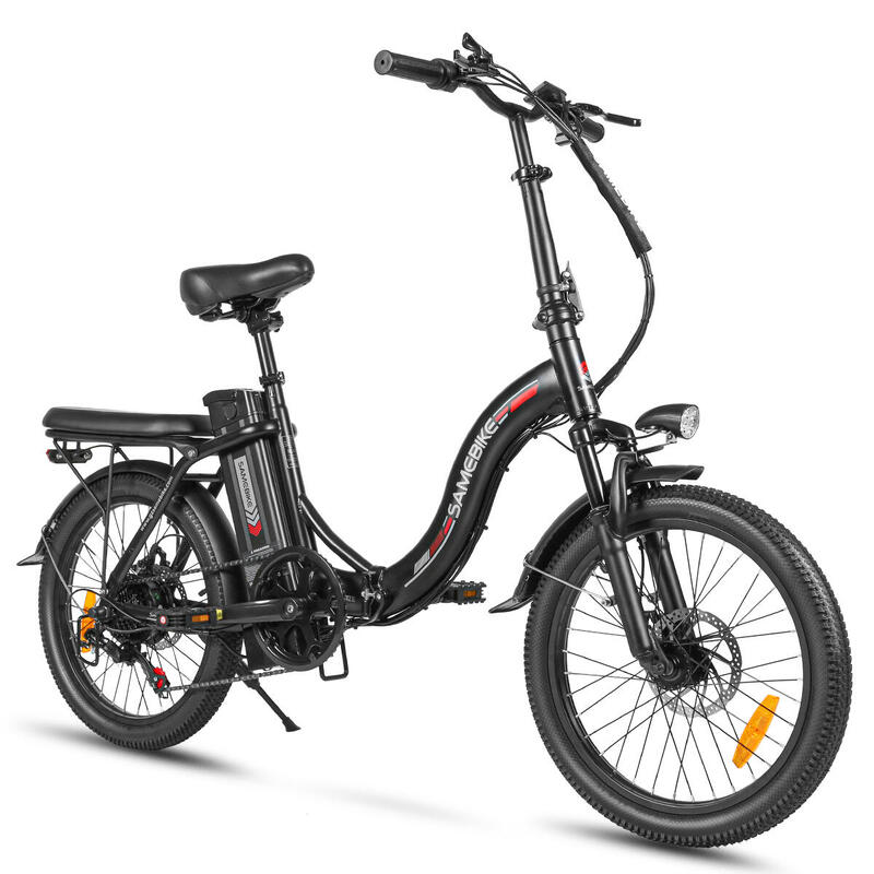 Bicicleta elétrica dobrável CY20 36V-12Ah (432Wh) - roda 20x2.35