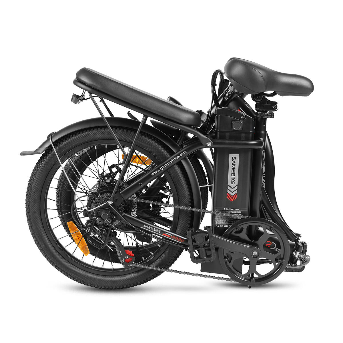 Elektrische Klappfahrrad  CY20 36V-12Ah (432Wh) - rad 20x2.35 5/7