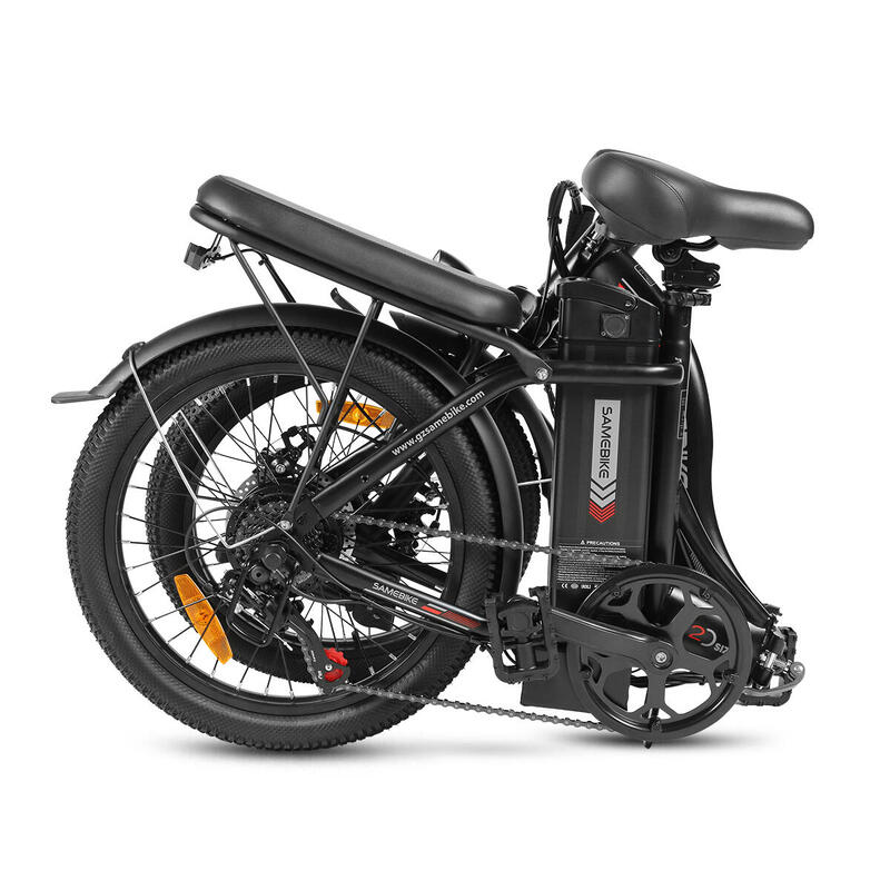 Bicicleta elétrica dobrável CY20 36V-12Ah (432Wh) - roda 20x2.35