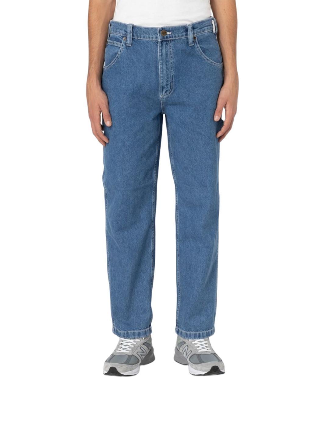 Calça para Homem Dickies Garyville Azul 3/6