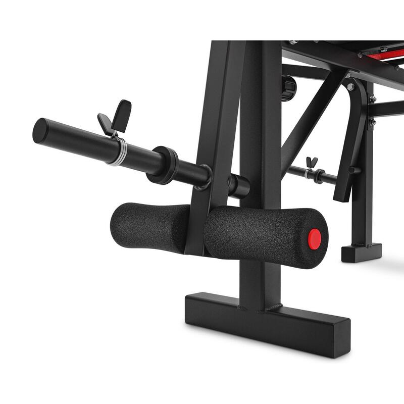Bancă de exerciții Hop-Sport HS-1055 Pro cu suport