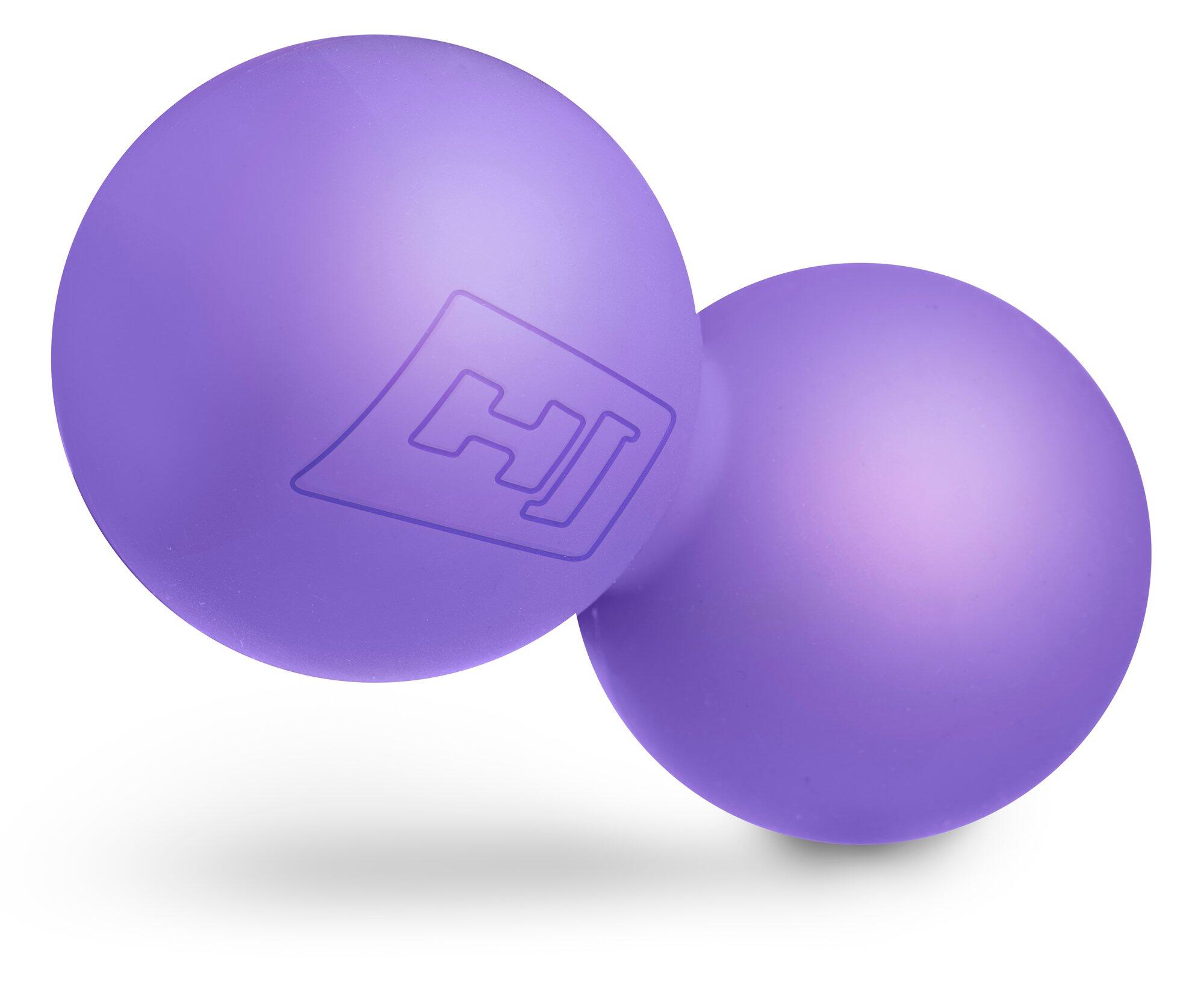Balle de massage Hop-Sport HS-S063DMB double en silicone 5/7
