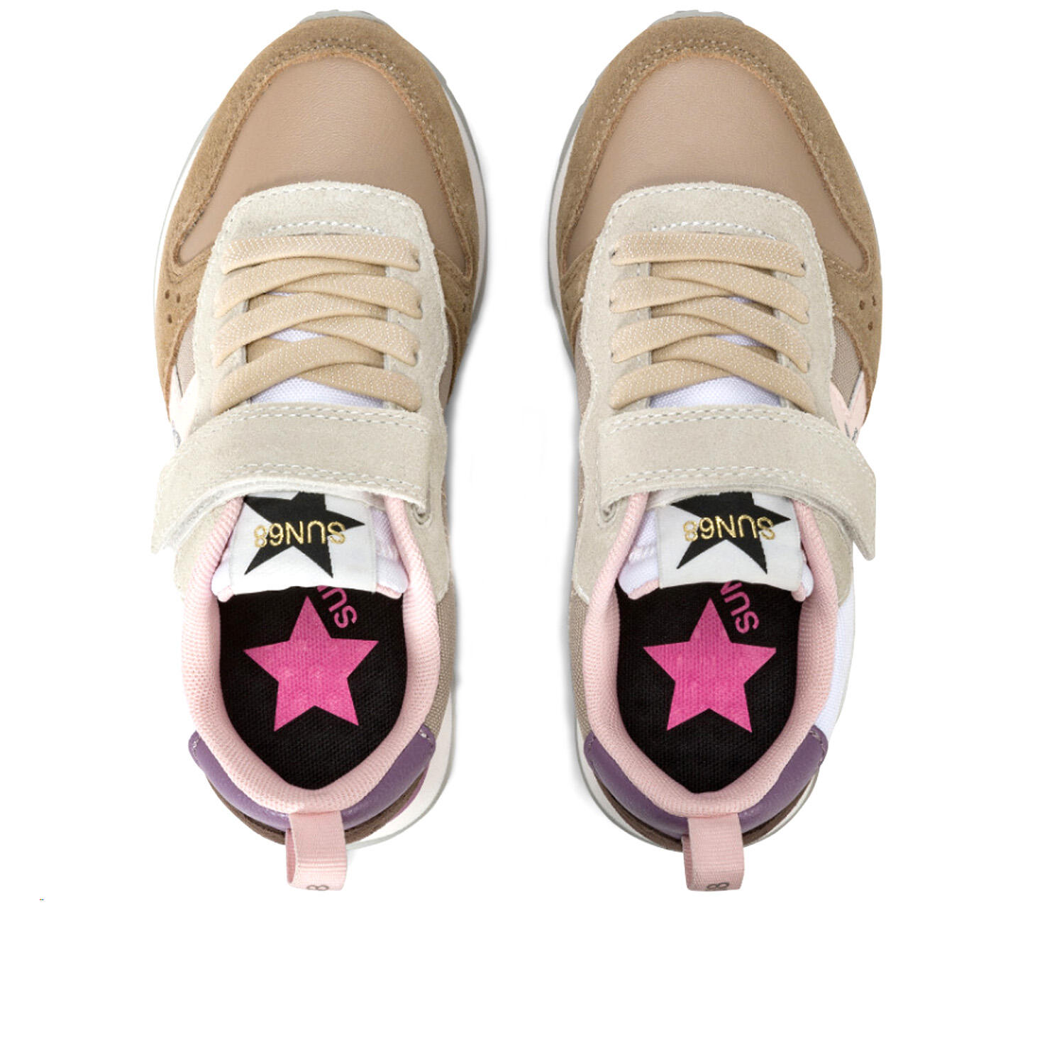 Sun 68 - Stargirl fille beige Z44409K-77 2/3