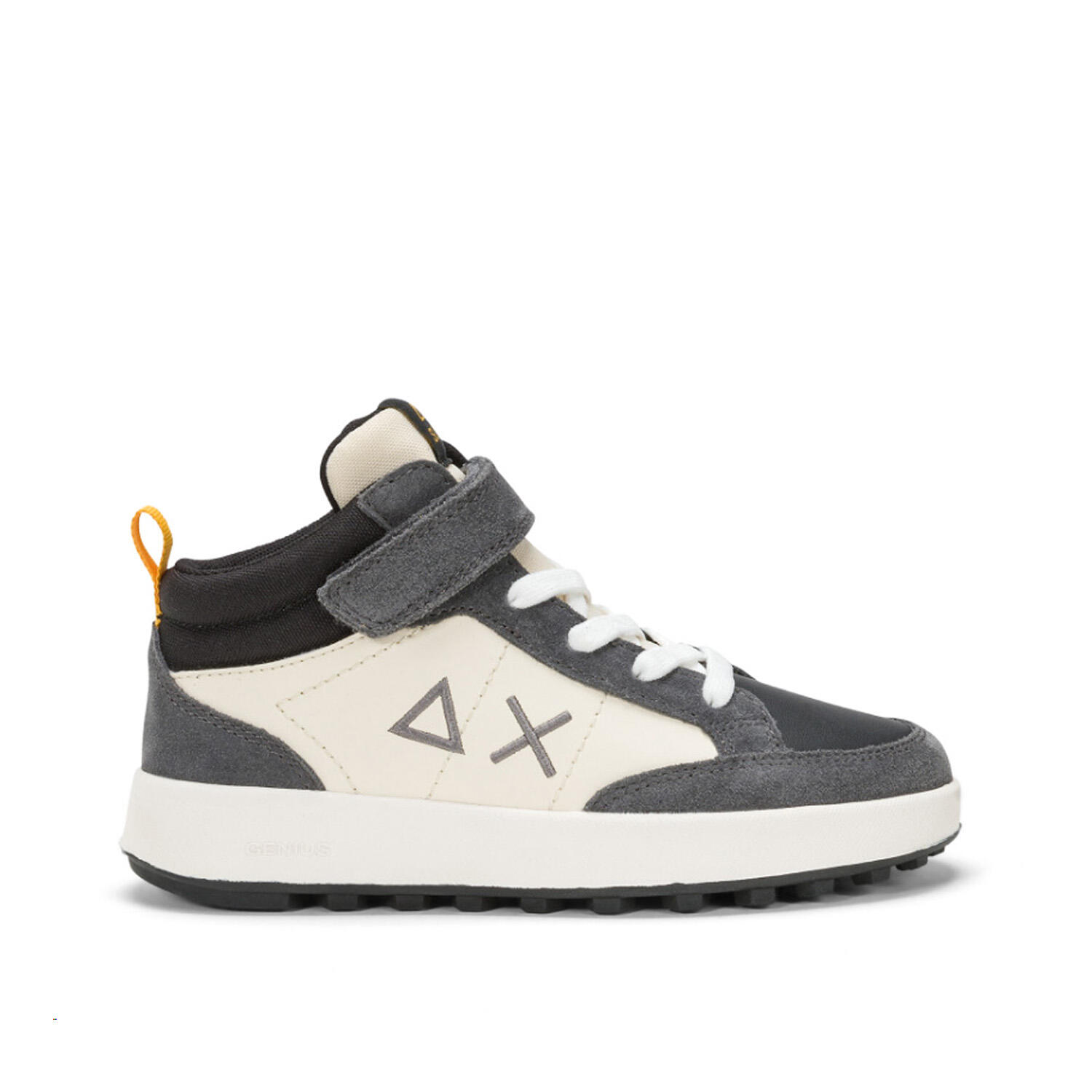 SUN68 Sneaker Bambino   Boy's mid genius grigio Z44350K-47