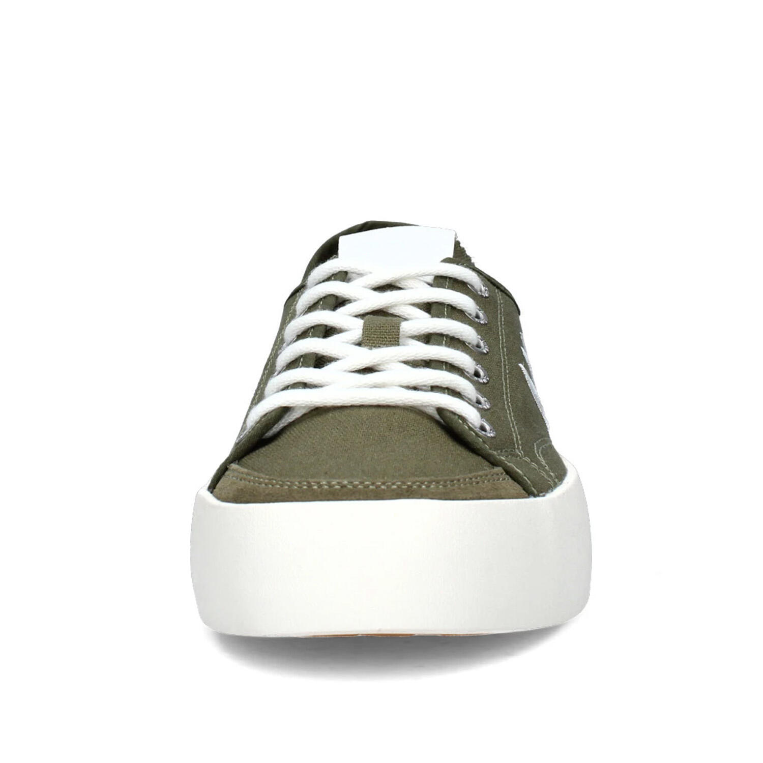 Sneaker Uomo   Street canvas verde Z34141-19 2/2