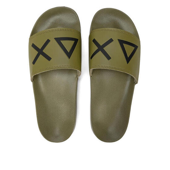 Sun 68 - Pantuflas logo verde militar X35102-19
