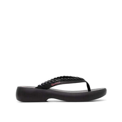 Dames teenslippers ipanema verano zwart plateau teenslippers