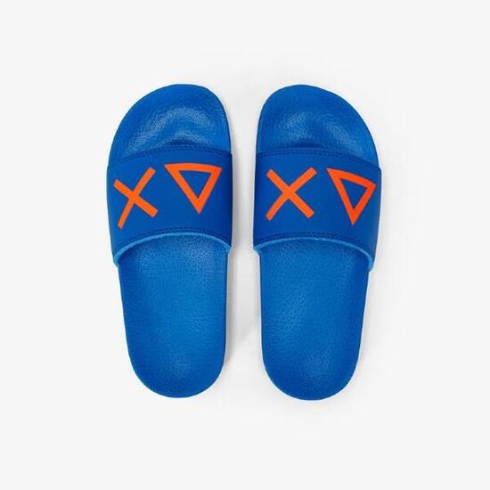 Sun 68 - Pantuflas logo azul claro X34303-58