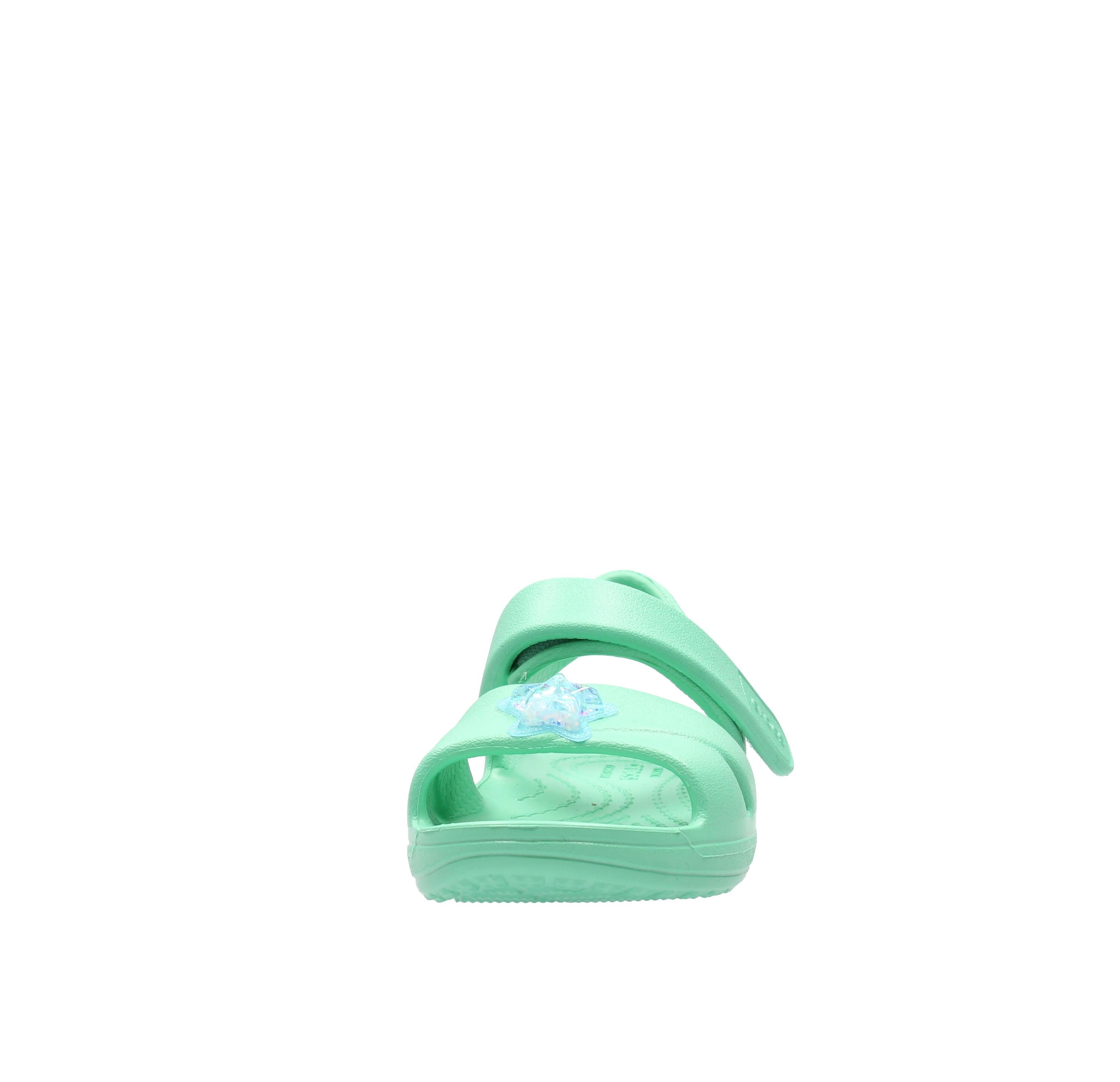 Crocs - Cruz clásica verde 206947-3U3 4/5