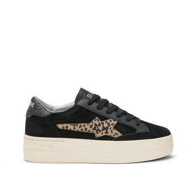 Sneaker Donna Big katy suede nero Z44224-11