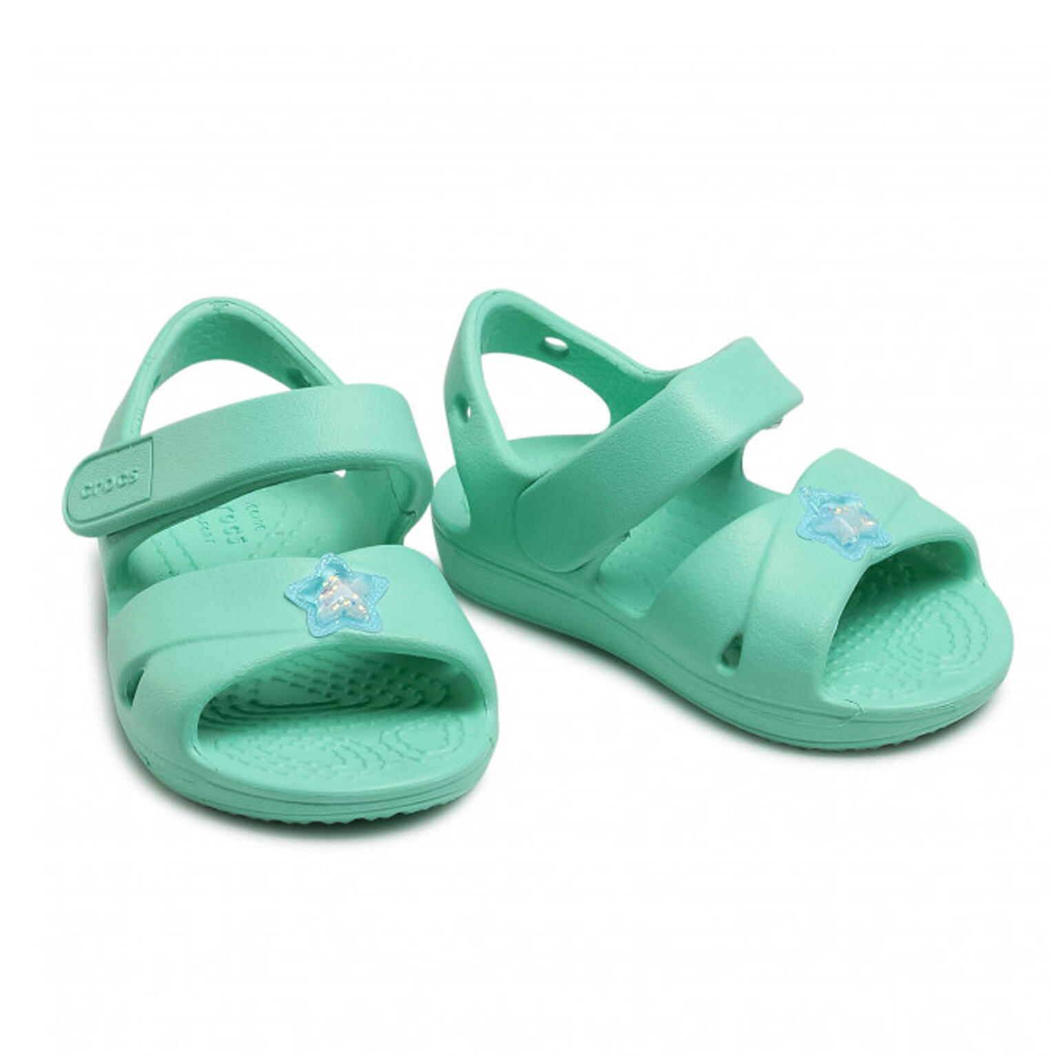 Crocs - Cruz clásica verde 206947-3U3 5/5