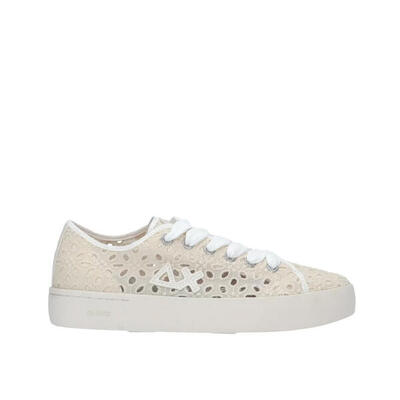 Sneaker Donna Katy laces beige ZA34224