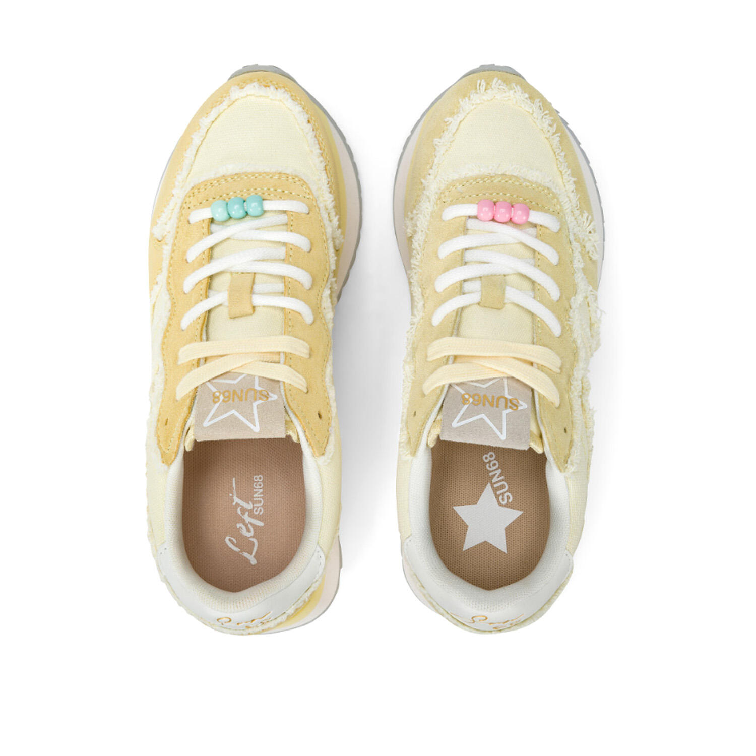 Sun 68 - Toile Big stargirl jaune Z35216-32 2/3