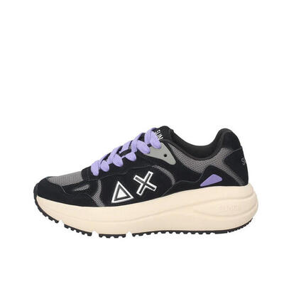 Sneaker Donna Venus suede nero Z44228-11