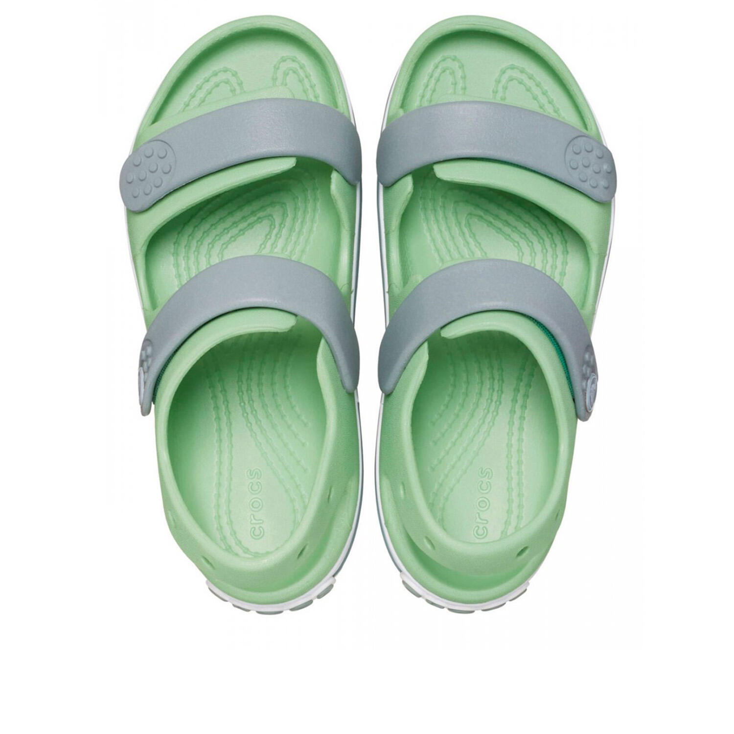 Sandałki Dziecięce Na Rzep Crocband Cruiser 209423 Kids 2/6