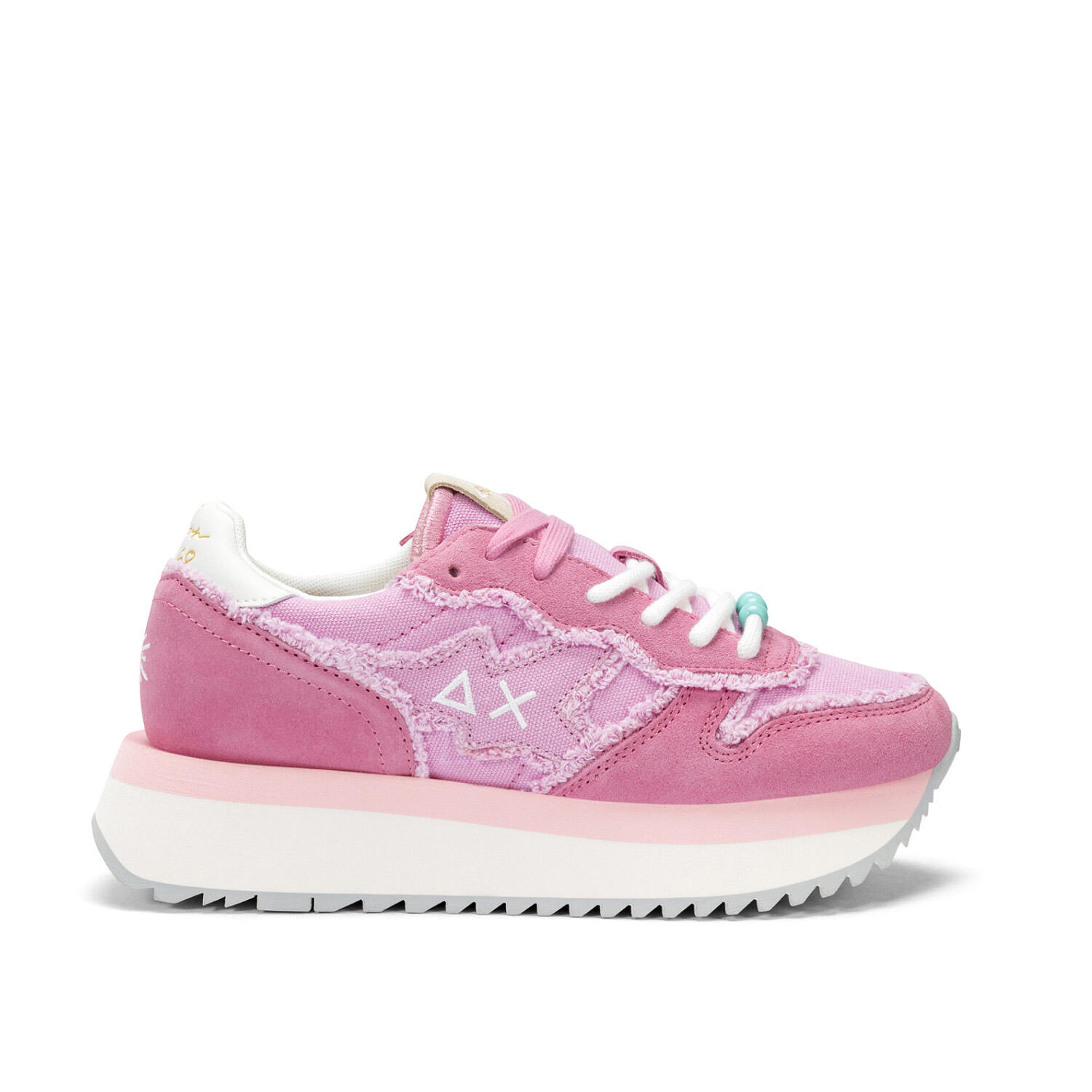 Sneaker Donna   Big stargirl canvas ciclamino Z35216-72 1/3
