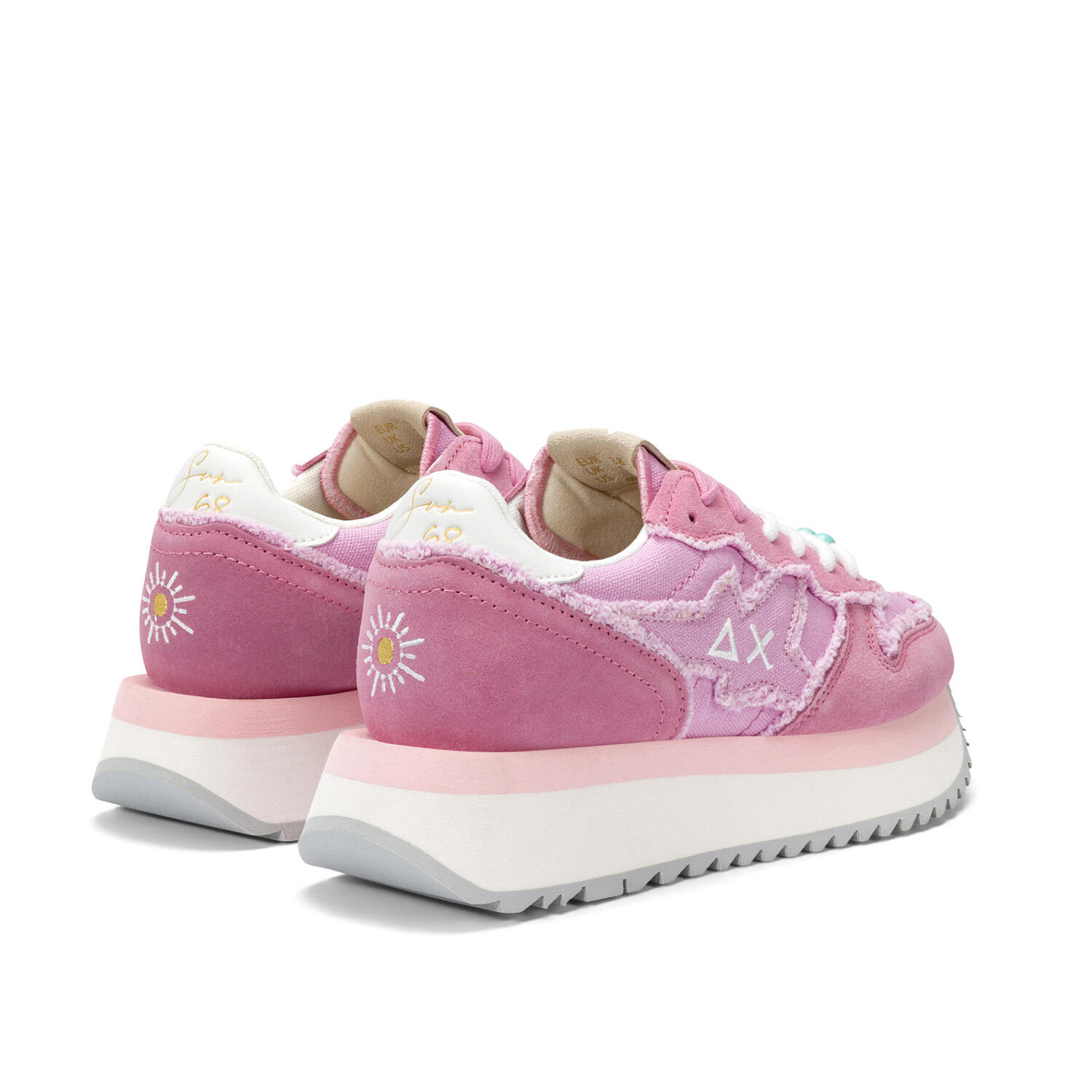 Sneaker Donna   Big stargirl canvas ciclamino Z35216-72 3/3