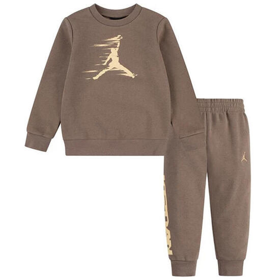 Tuta Bambino Jordan tuta marrone 85D321-X1I