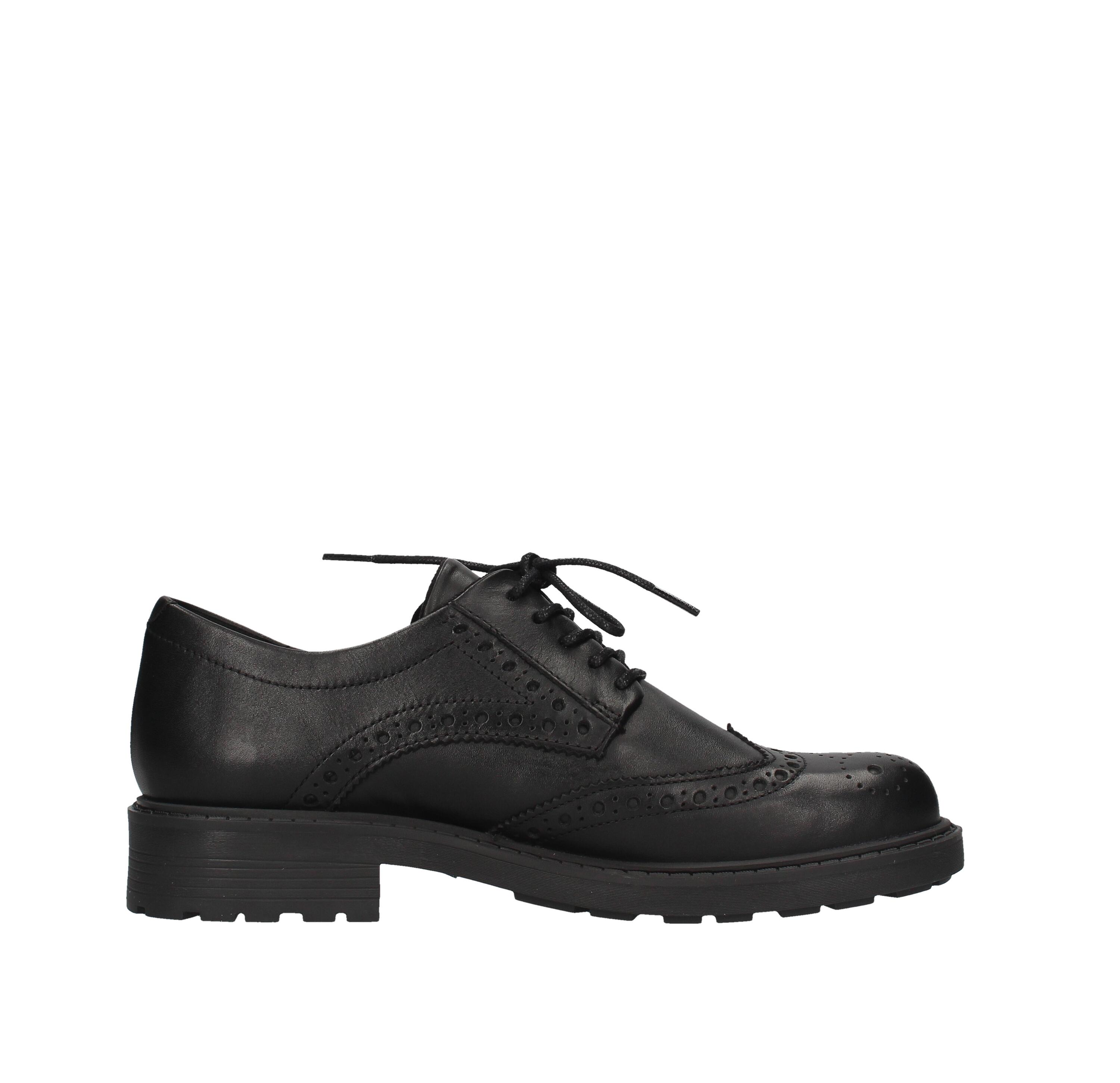 Clarks Orinoco3 Derby Donna - Scarpe Comode Con Suola In Gomma E Plantare Contour Cushion