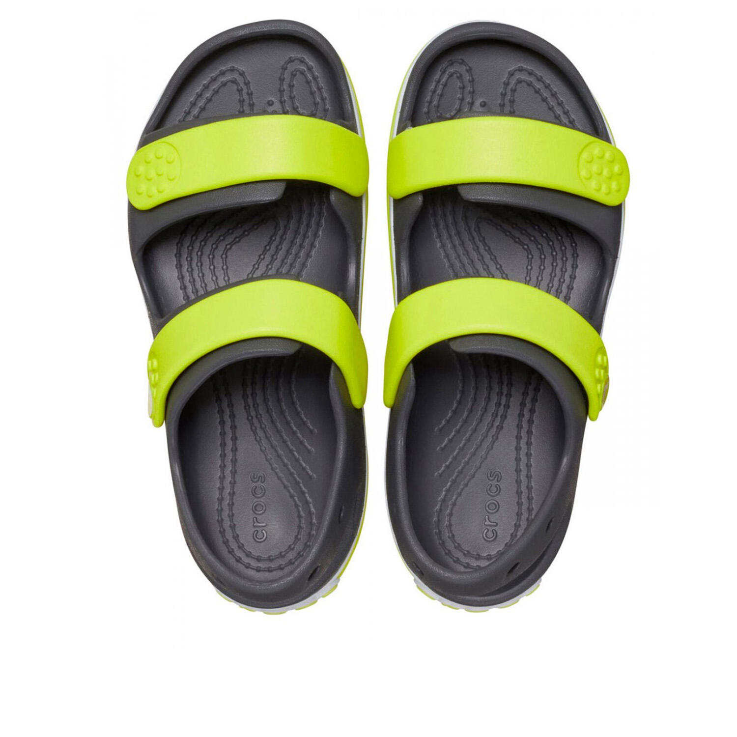 Crocs - Crocband cruiser gris/jaune 209423-1NJ 2/6