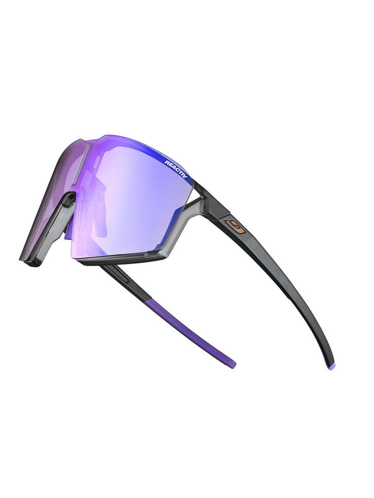 Okulary fotochromowe Julbo Edge czarny Reactiv High Contrast kat.1-3 + Sectron 0