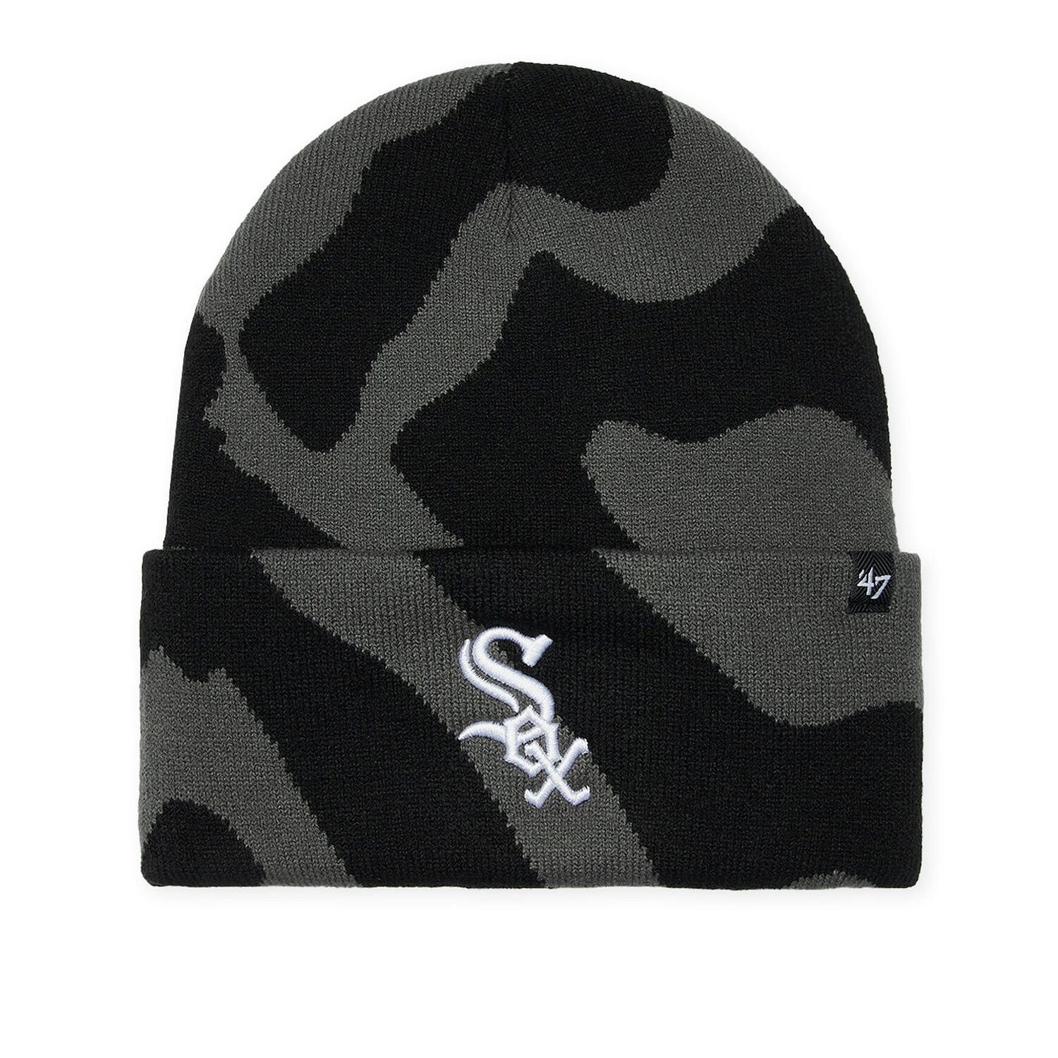 47 BRAND Marca 47 - Gorro gris/negro FRFMK06ACE-CC