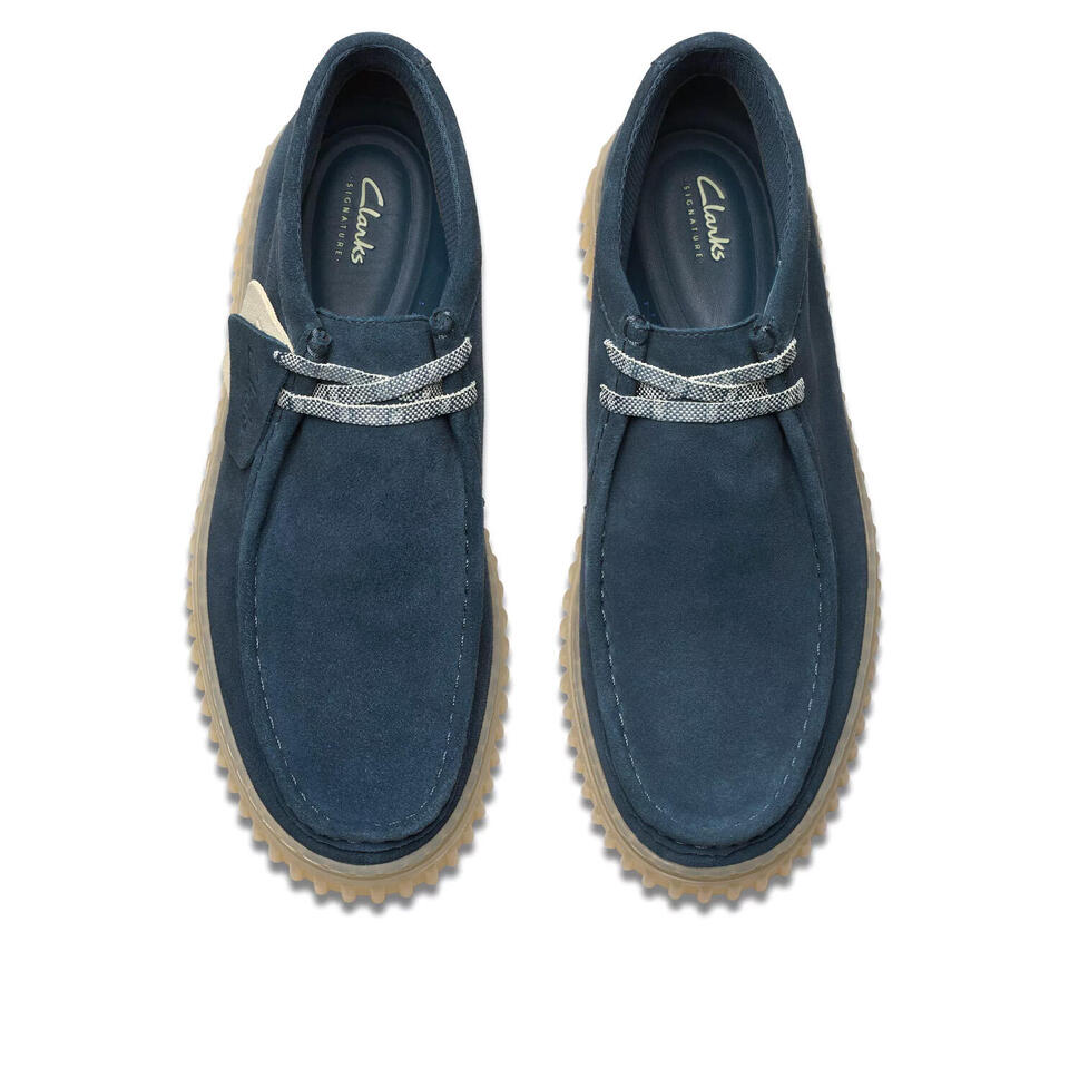 Buty CLARKS TORHILL HI Niebieski