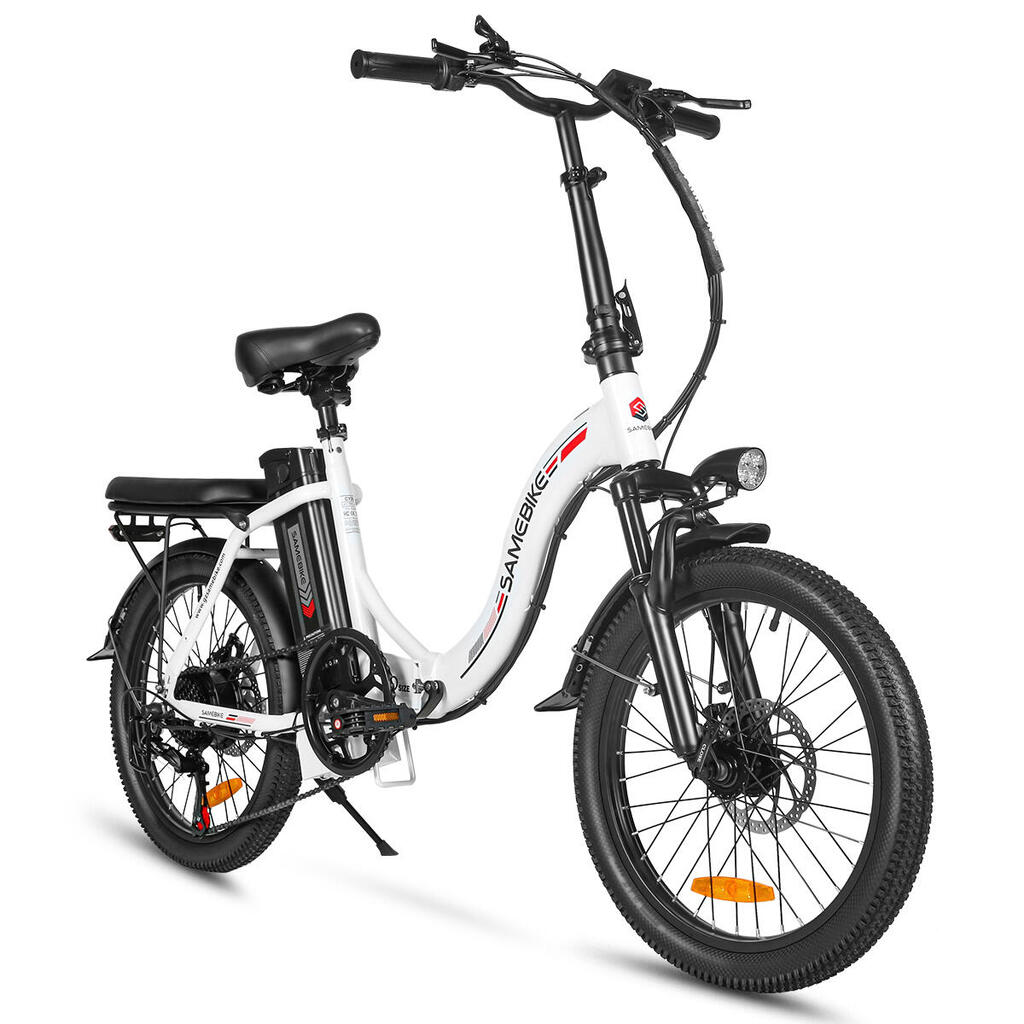 Сгъваем Електрически Велосипед Samebike CY20-FT, Батерия 36V 12AH, Гуми 20 Инча