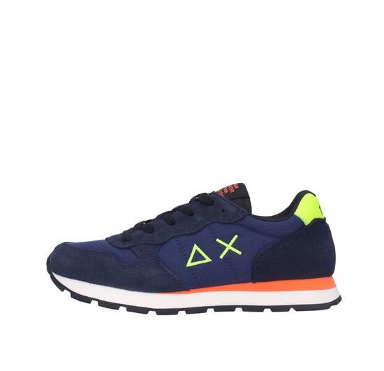 Sneaker Bambino Tom fluo blu Z42302T-07