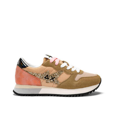 Sneaker Donna Stargirl glitter beige Z34211-16