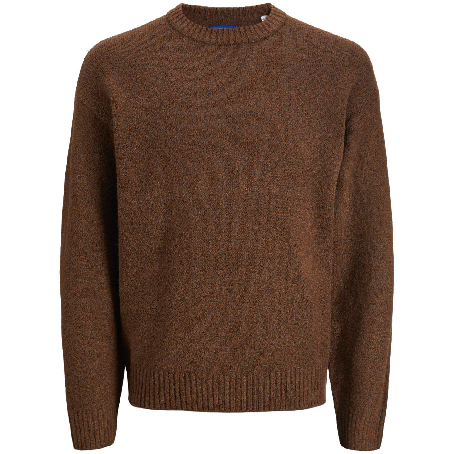 Jack&jones - Pull Jack & Jones Rollie Tricoté Labrador Chocolat - Pull - Marron|multicolore - Decathlon