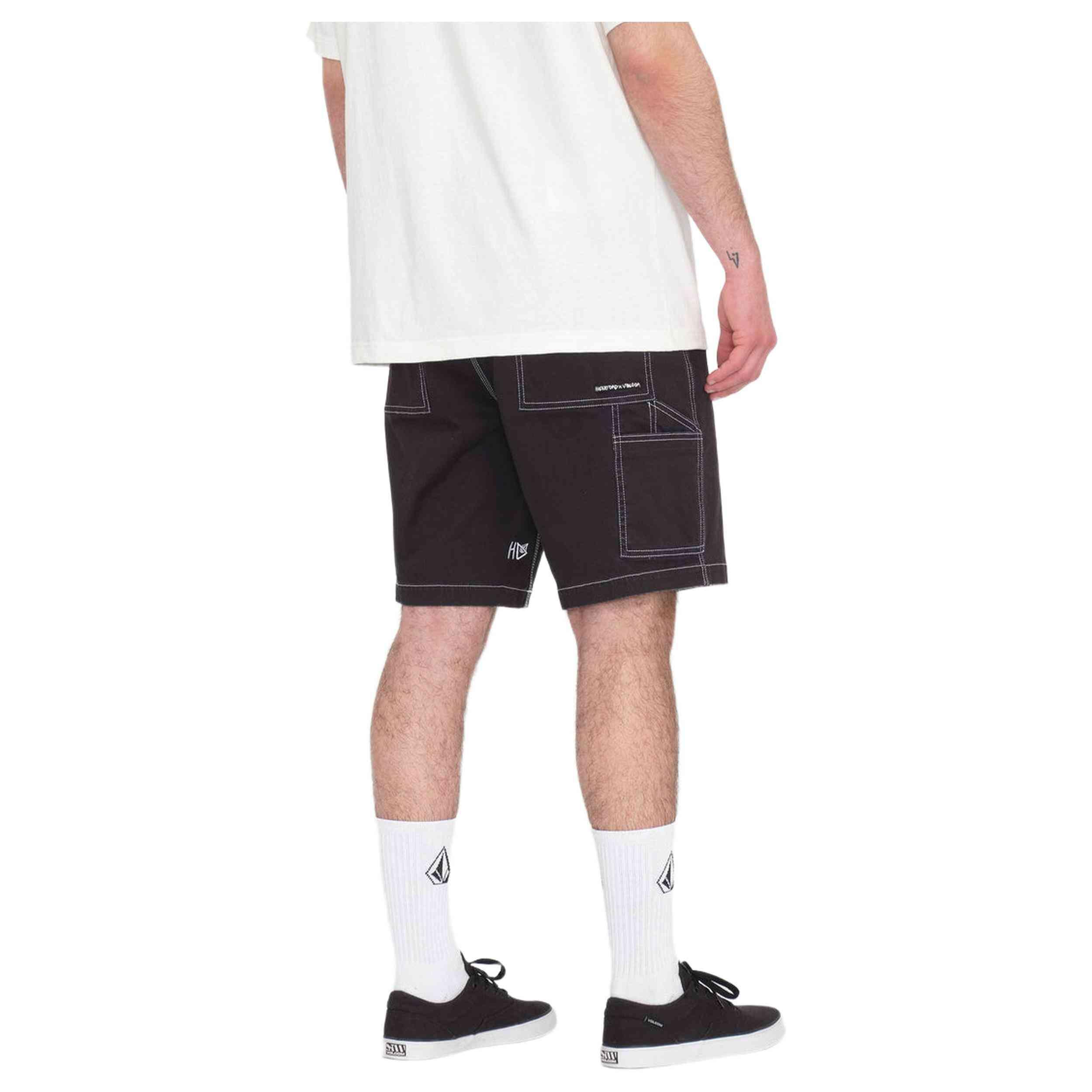 Short Volcom modèle A0912402_BLK pour homme 2/5