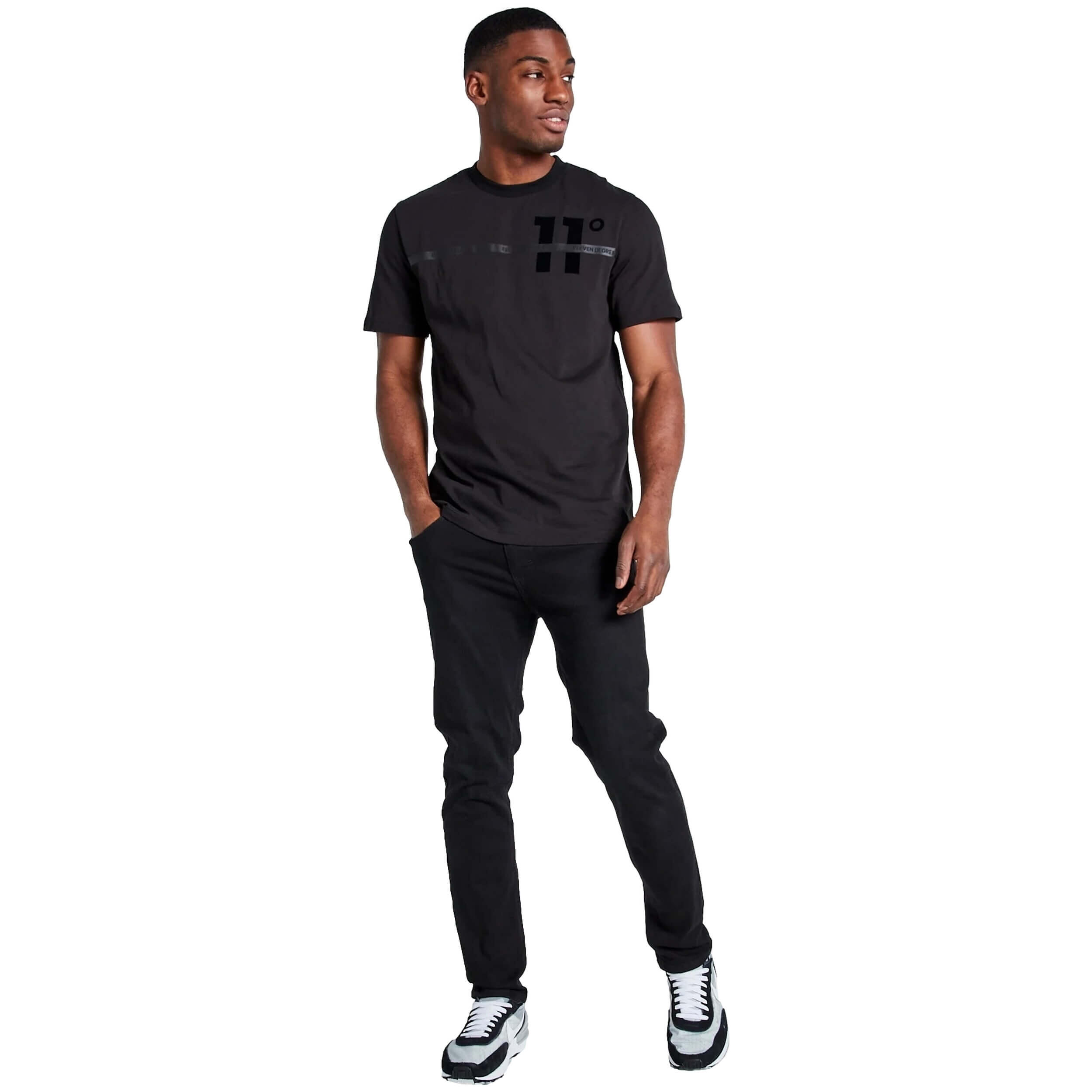 T-shirt 11 degrees modèle 11D3323-001 pour homme 2/2