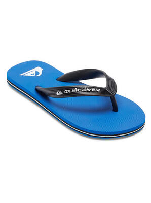 Chanclas para niños unisex Quiksilver Molokai core en color azul